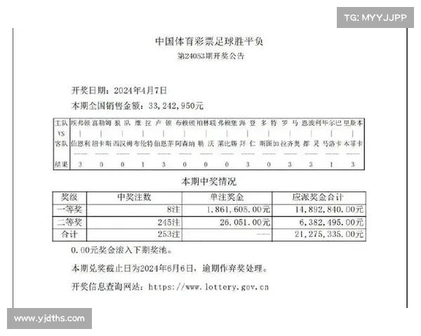 体彩足彩今日赛事结果